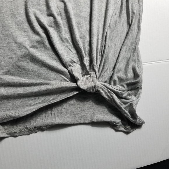 NWOT GINGER G WOMEN'S GRAY LONG SLEEVE BLOUSE SIZE SMALL - Picture 9 of 10